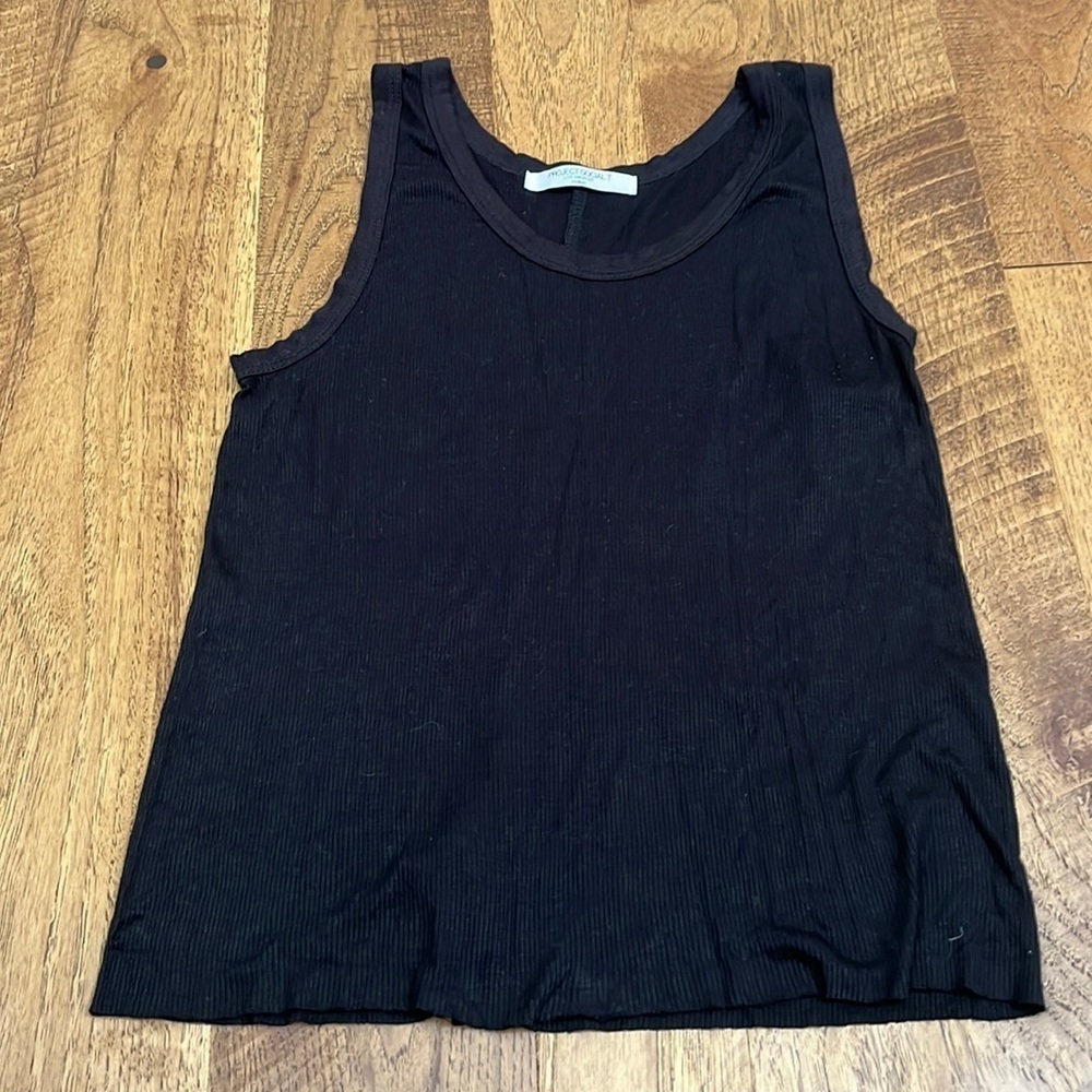 Project Social T Woman’s Black Tank Top Size M